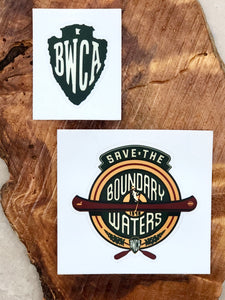 Boundary Waters Arrowhead Sticker