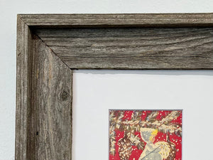 Beveled Edge Frame: Reclaimed Wood