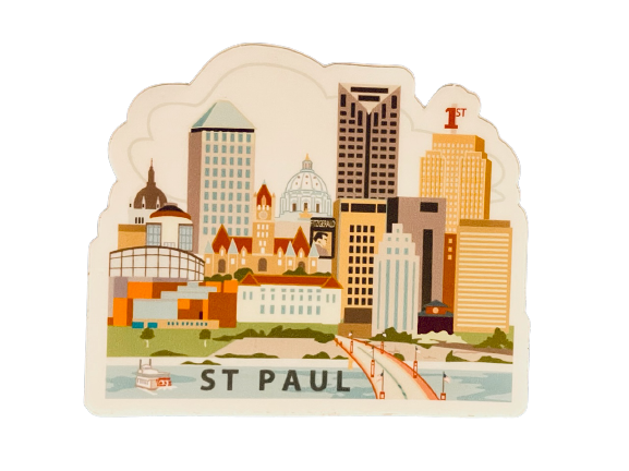 St Paul Riverview Sticker