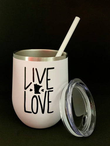 Live + Love MN Stainless Steel Tumbler