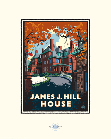 James J. Hill House - Landmark Series Card