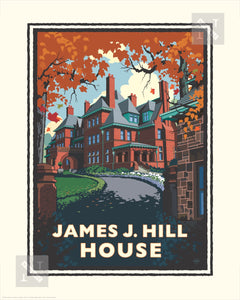 James J. Hill House - Landmark Series Print