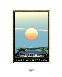 Lake Minnetonka Stationview - Landmark Series Card