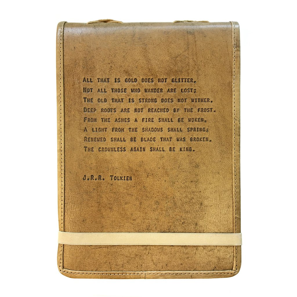 Large Leather Journal - J.R.R. Tolkien Quote