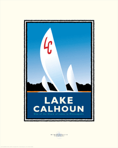 Lake Calhoun - Landmark Series Card