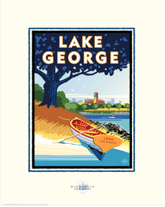 Lake George - Landmark Landmark Series Card