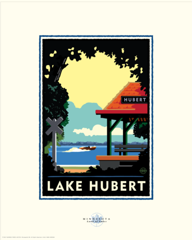Lake Hubert - Landmark Landmark Series Card