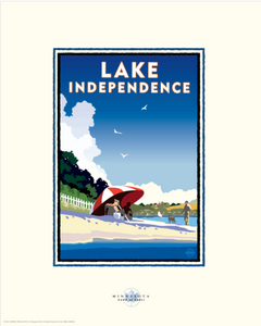 Lake Independence - Landmark Landmark Series Card