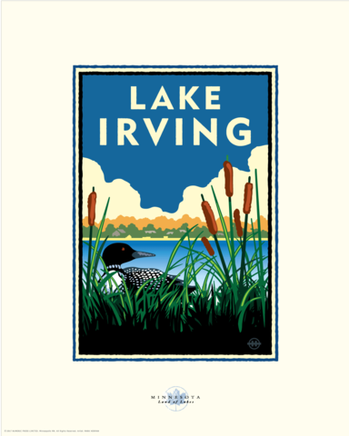 Lake Irving - Landmark Landmark Series Card