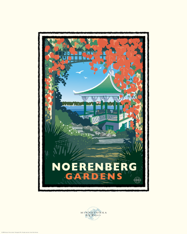 Lake Minnetonka Noerenberg Gardens - Landmark Series Card
