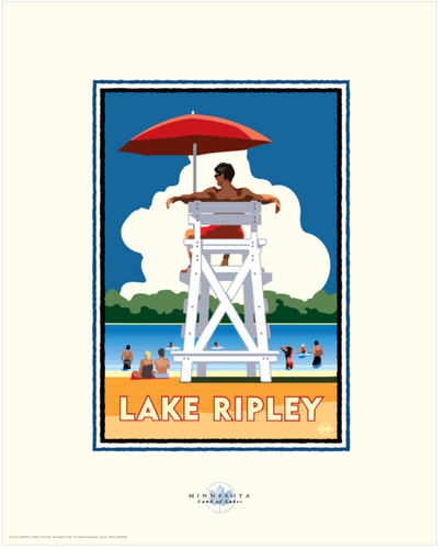 Lake Ripley - Landmark Series Card