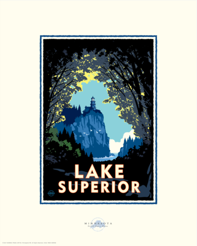 Lake Superior Woods - Landmark Series Card