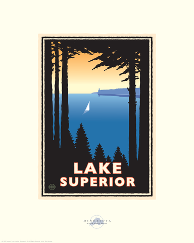 Lake Superior North Shore - Landmark Series Card