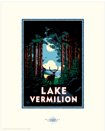 Lake Vermilion - Landmark Series Card