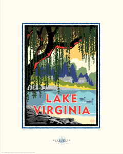 Lake Virginia - Landmark Series Card