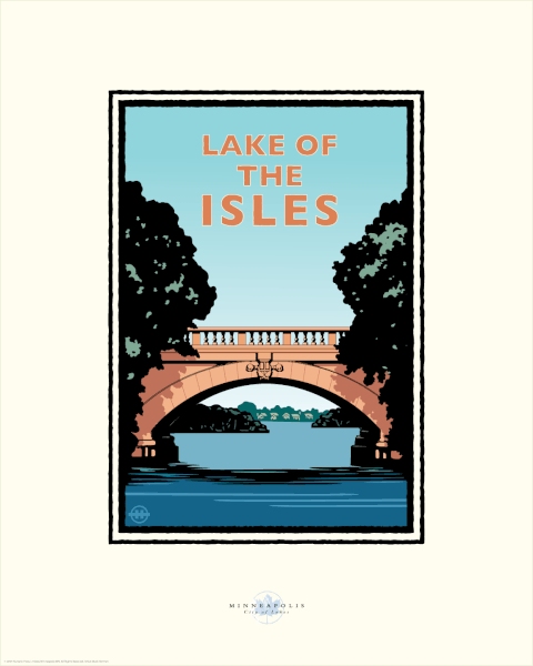Lake of the Isles Day - Landmark Series Card