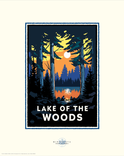 Lake of the Woods - Landmark Series Card