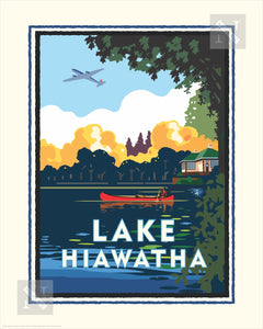 Lake Hiawatha - Landmark Series Print