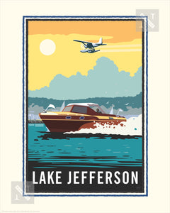 Lake Jefferson - Landmark Series Print