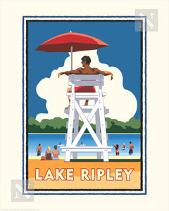 Lake Ripley - Landmark Series Print