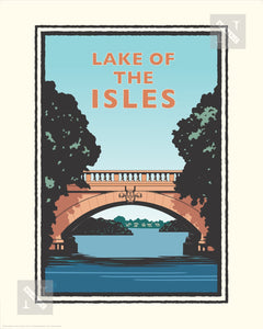 Lake of the Isles Day - Landmark Series Print