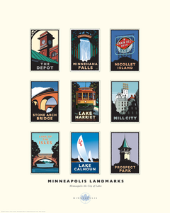 Minneapolis Landmarks - Landmark Series Card