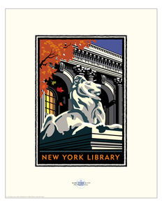 NY Public Library - Landmark Series New York Card