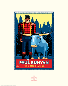 Paul Bunyan Summer - Landmark Series Card