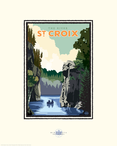 St. Croix River - Landmark Series Card