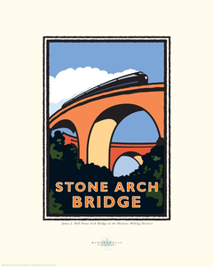 Stone Arch Bridge - Landmark Series Card