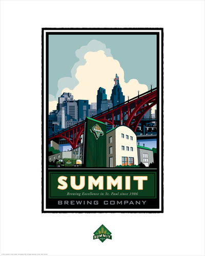 Summit Brewing Company Highbridge - Landmark Series Card