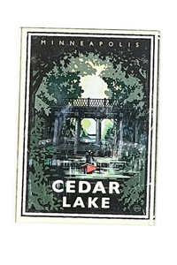 Cedar Lake Magnet