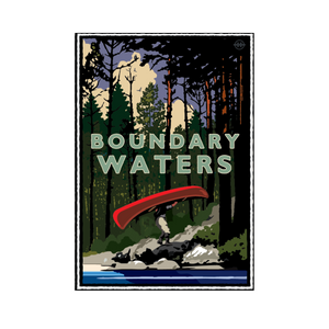 Boundary Waters Portage - Landmark Series Sticker