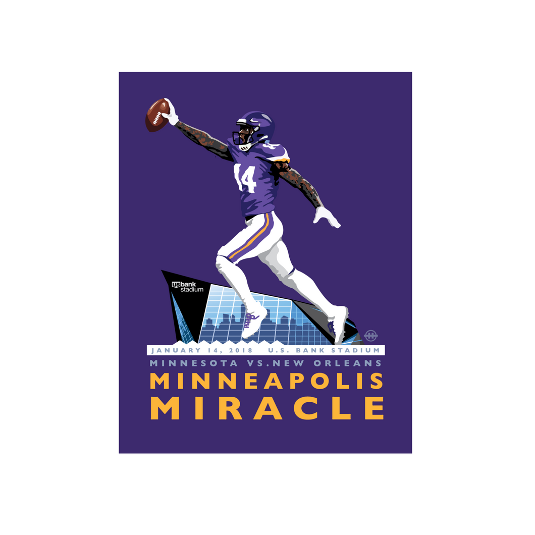 Minneapolis Miracle - Landmark Series Sticker