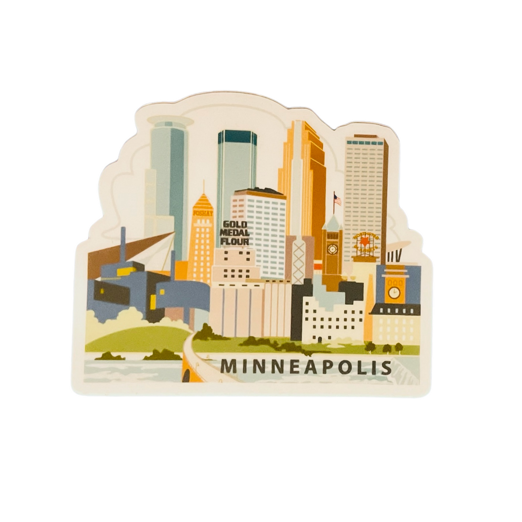 Minneapolis Riverview Sticker