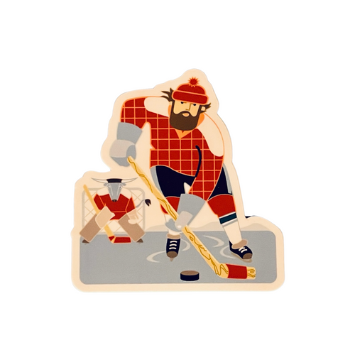 Paul Bunyan Hockey Sticker