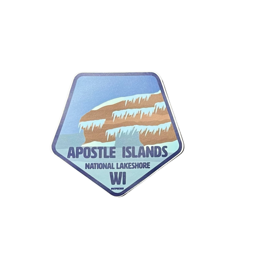 Apostle Islands Sticker