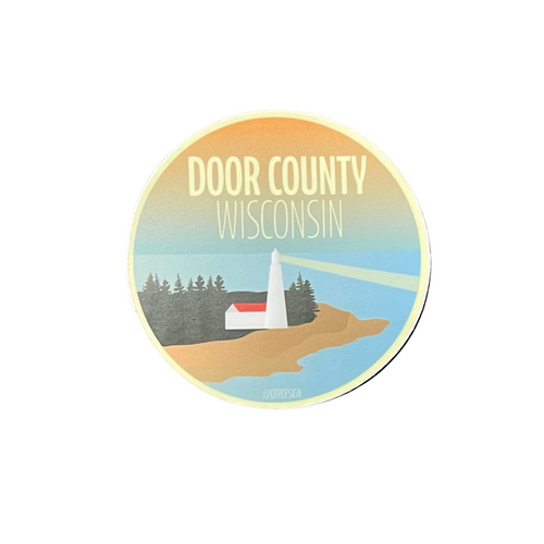 Door County Wisconsin Sticker