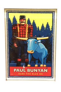 Paul Bunyan Summer Magnet