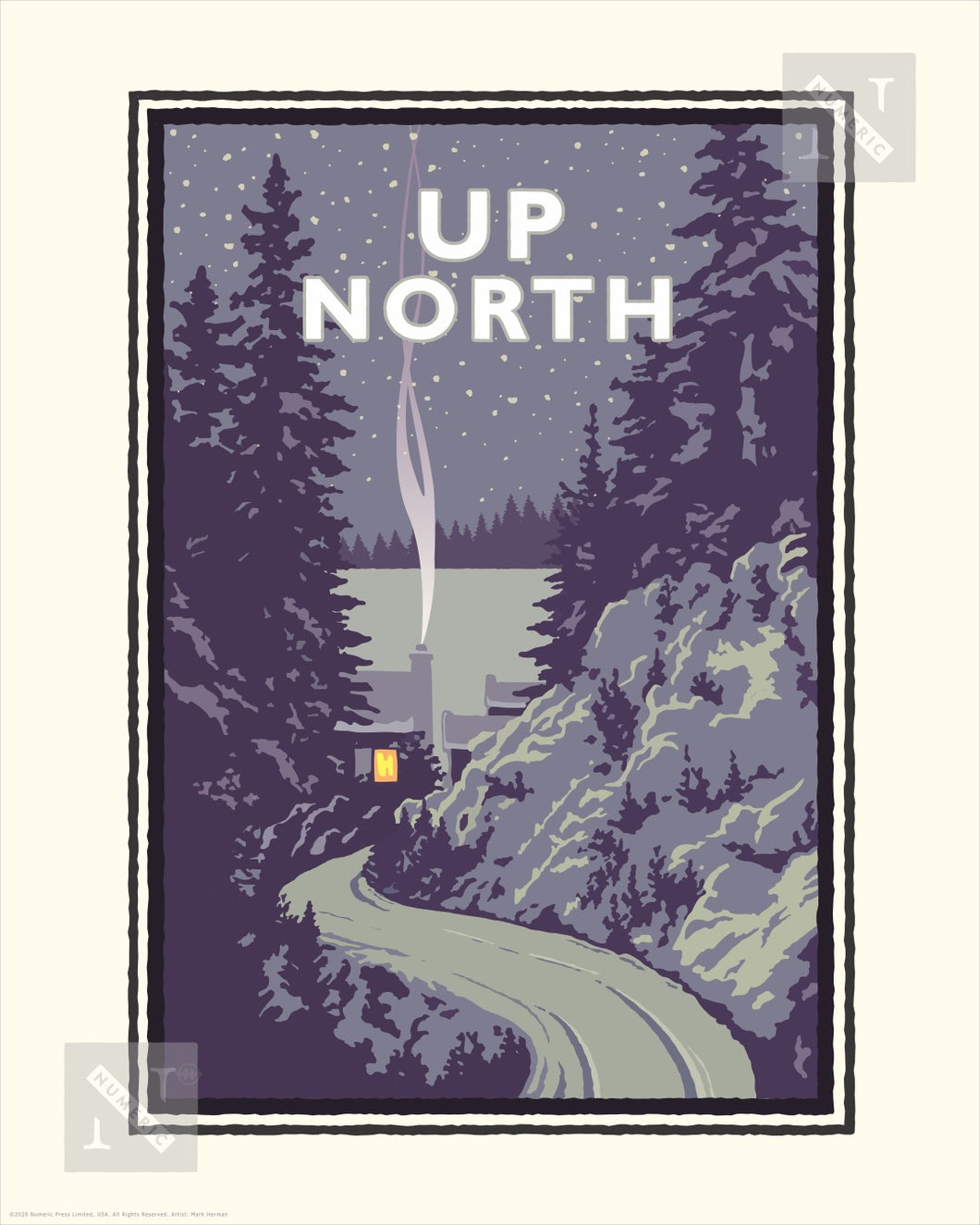 Up North -Landmark Series Print