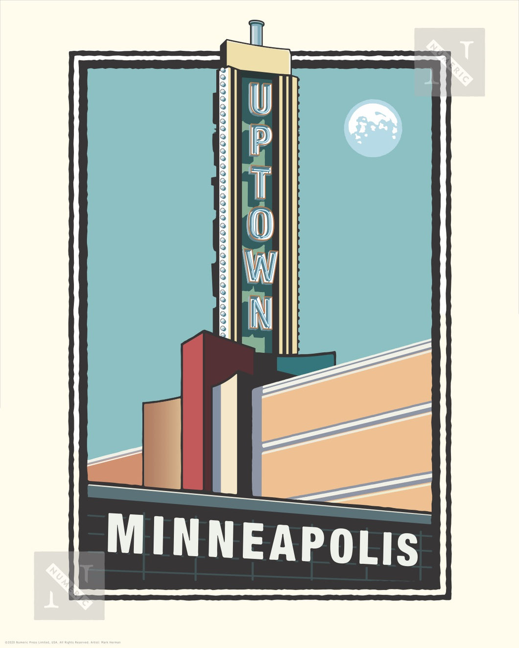 Uptown Theater Minneapolis - Landmark Series Print