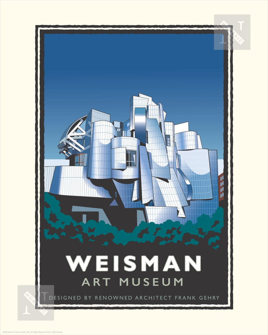 Weisman Museum - Landmark Series Print