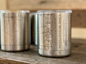 Custom Map Stainless Steel Mug