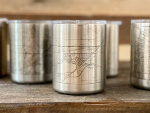 Custom Map Stainless Steel Mug
