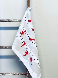 Cardinals Tea Towel