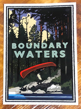 Boundary Waters Portage - Landmark Series Sticker