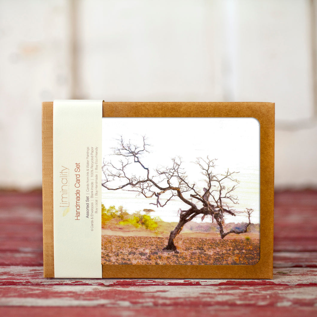 Lone Tree Greeting Card Set