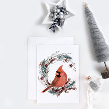 Winter Birds Greeting Card Set